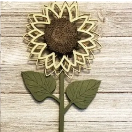 DIY Wooden Flowers