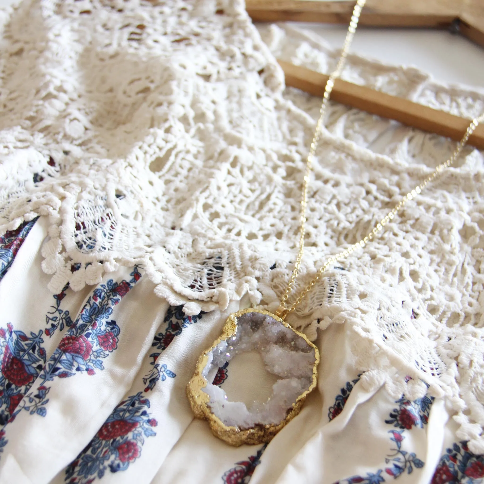 Druzy Canyon Necklace