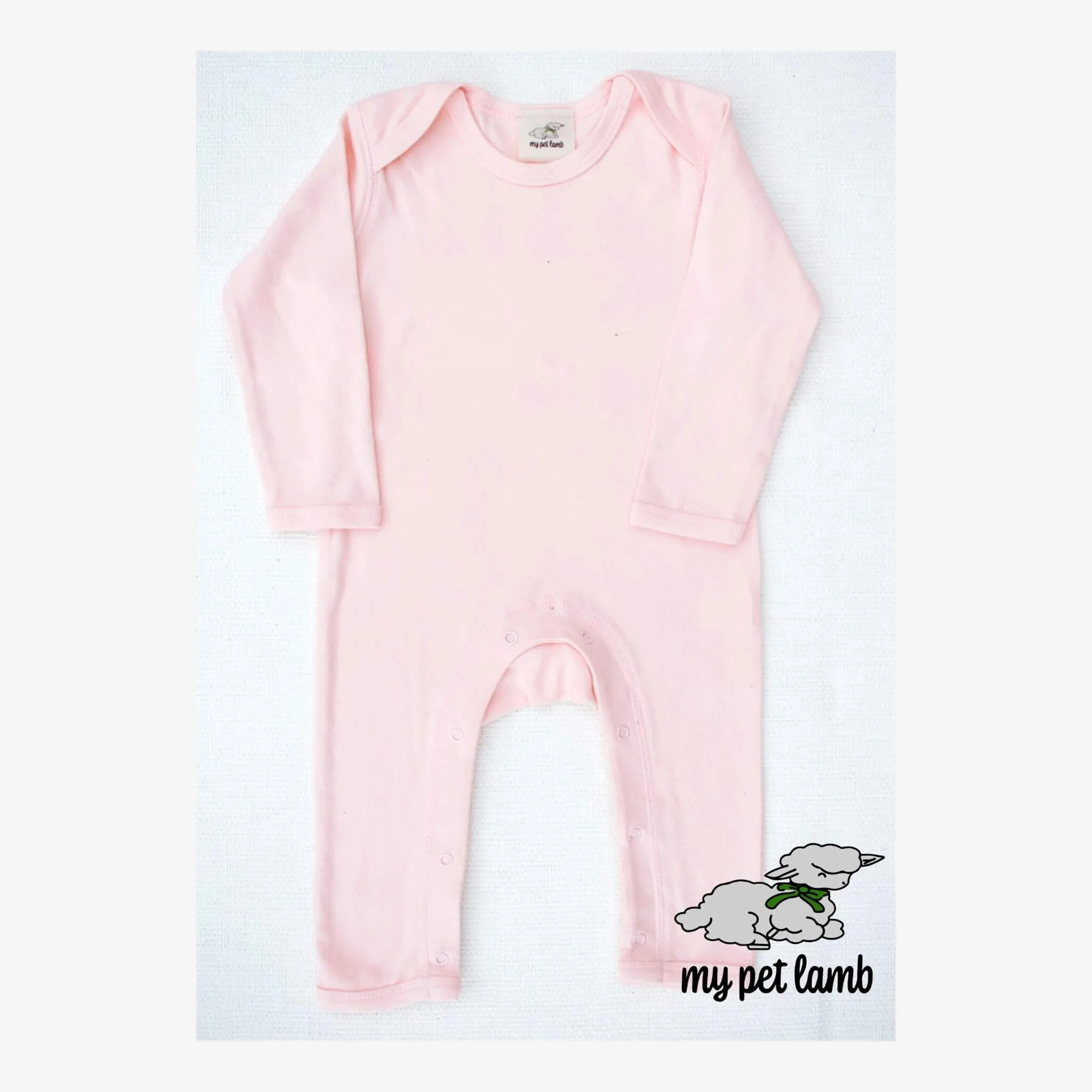 Dusky Pink Romper Suit