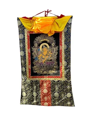 Dzambalha Silk Thangka