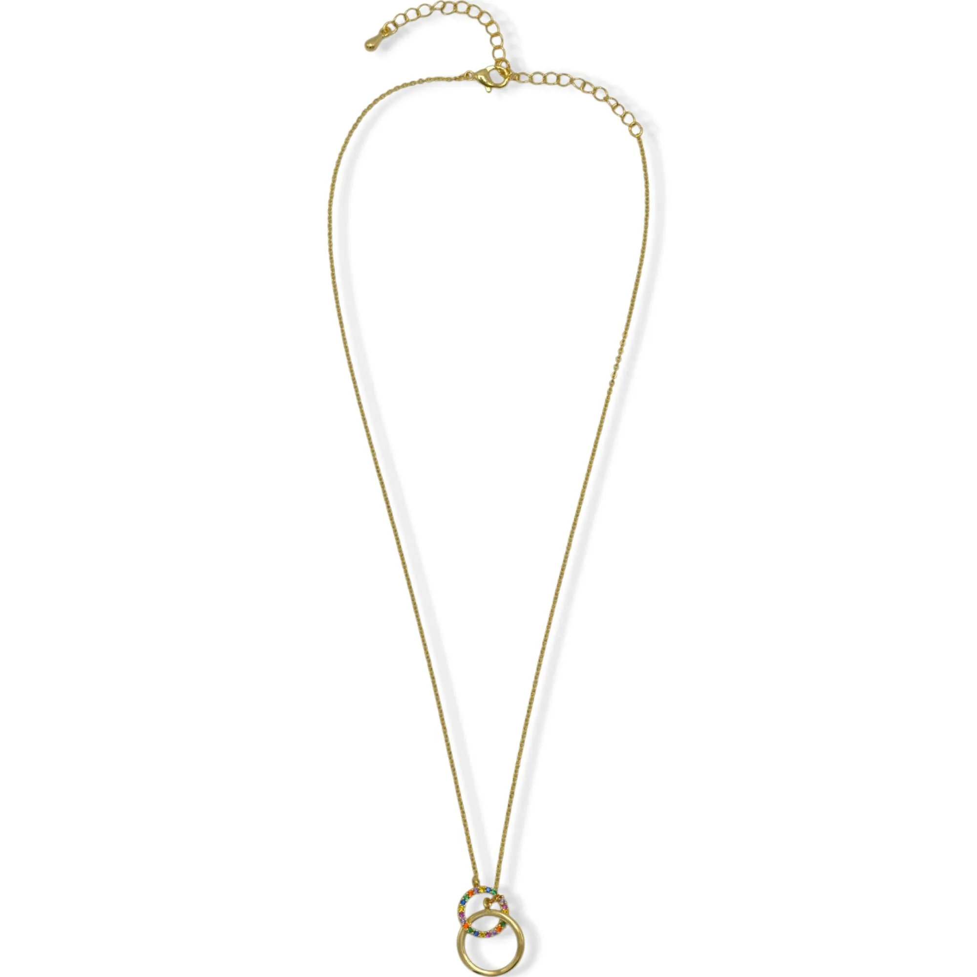 Elegant double-circle design symbolizing unity and connection #HNN90861G(MB4)