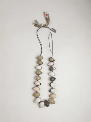 Elk chunky resin necklace