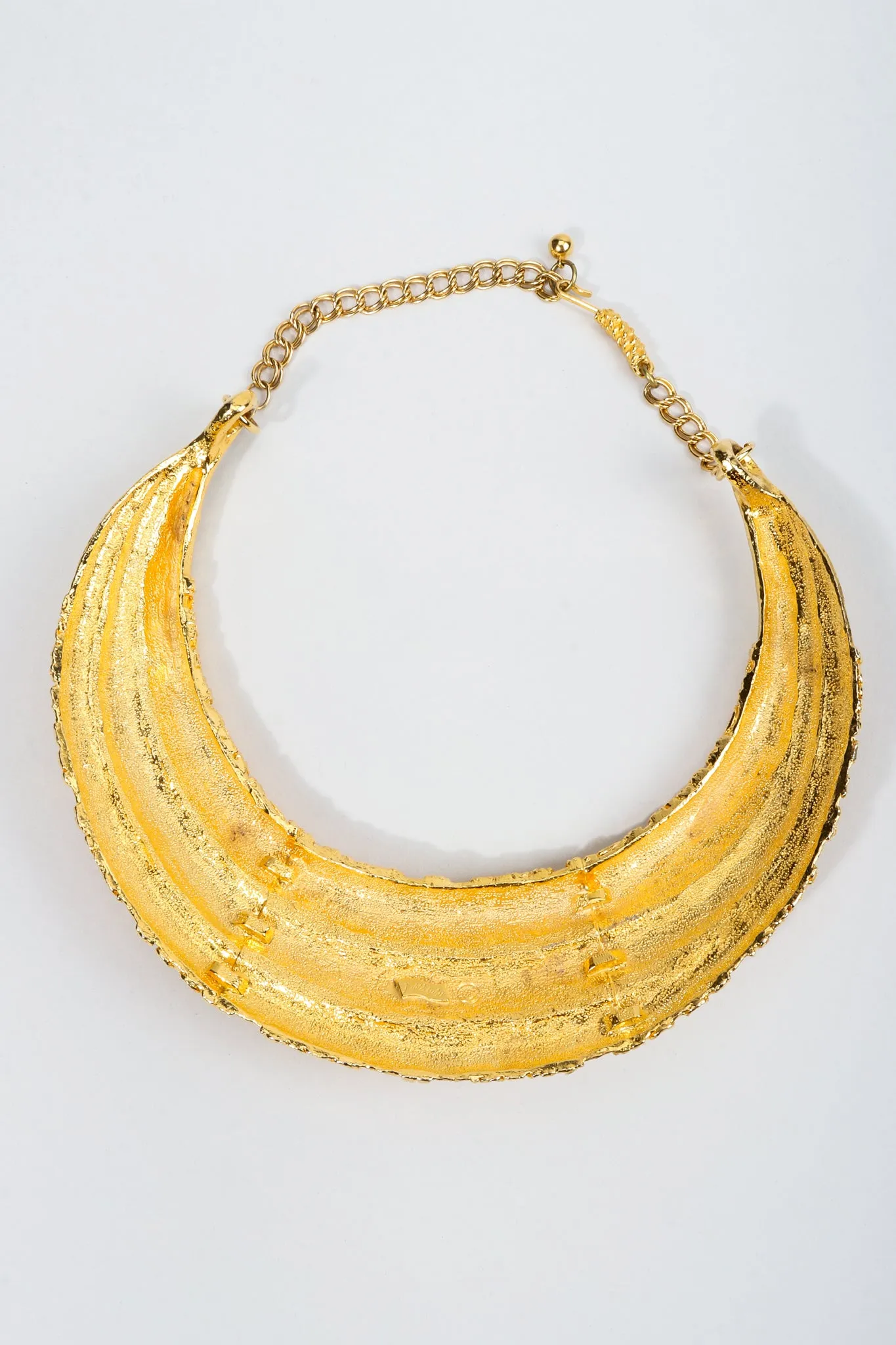 Etruscan Collar Plate Necklace