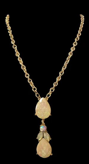 FINAL SALE was $19.99 -  Gorgeous Teardrop Necklace