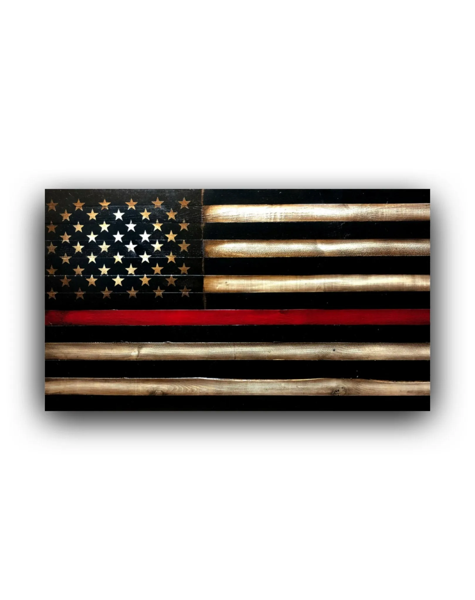 Firefighters Flag - Red Line Flag