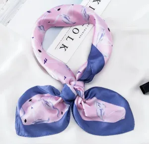 Flamingo Silk Scarf