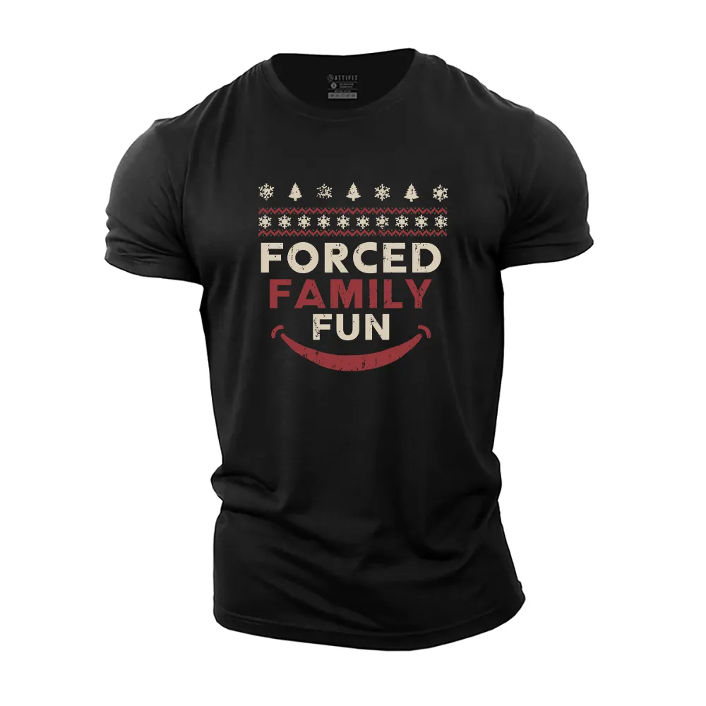 Forced Family Fun Cotton T-Shirt