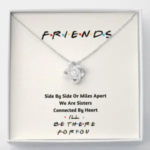 Friends Knot Necklace- Connected by the heart