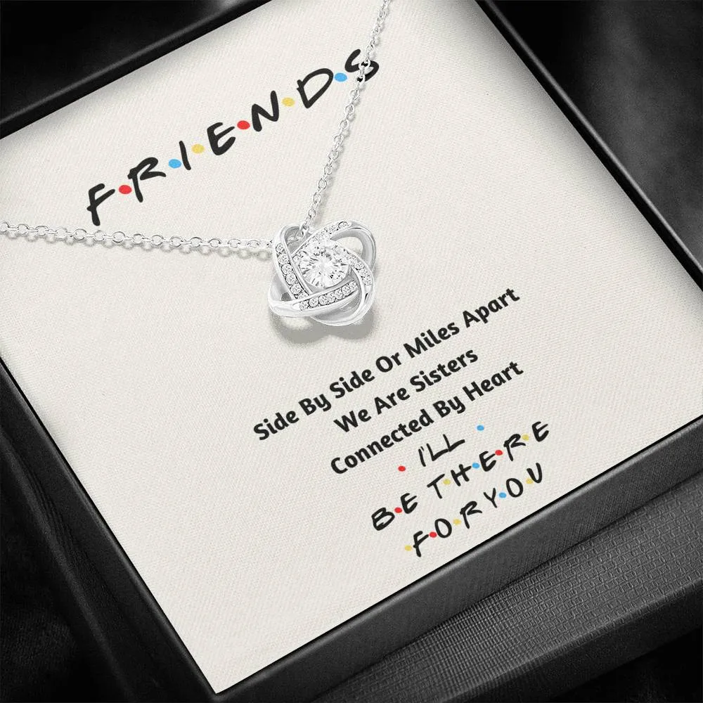 Friends Knot Necklace- Connected by the heart