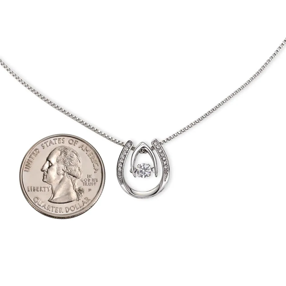 Girlfriend Lucky In Love Necklace-Your beautiful smile