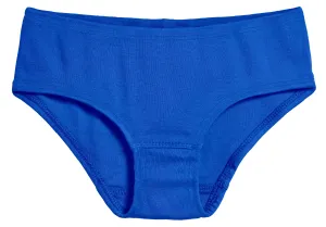 Girls Soft Cotton Brief  | Crayon Blue