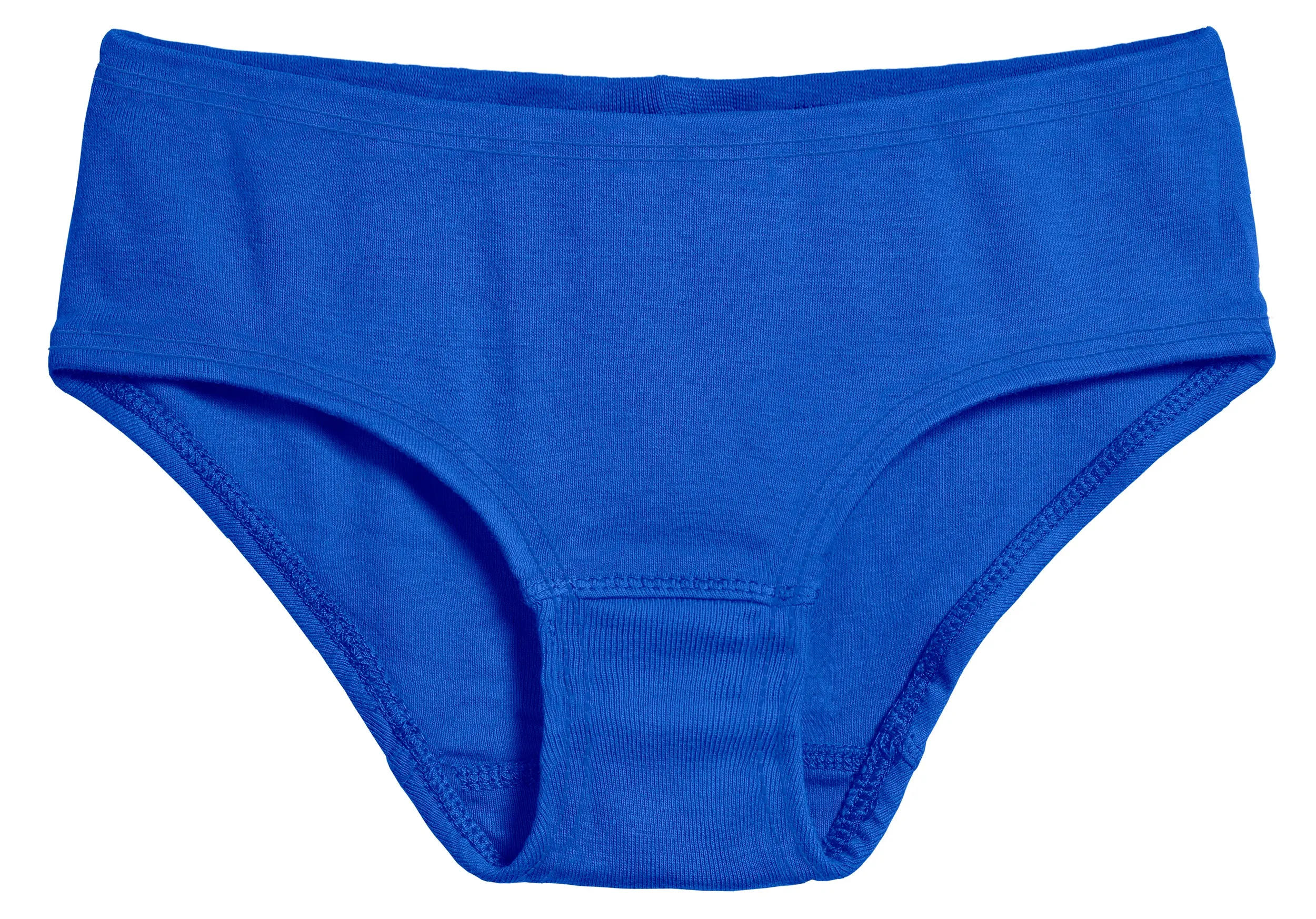 Girls Soft Cotton Brief  | Crayon Blue