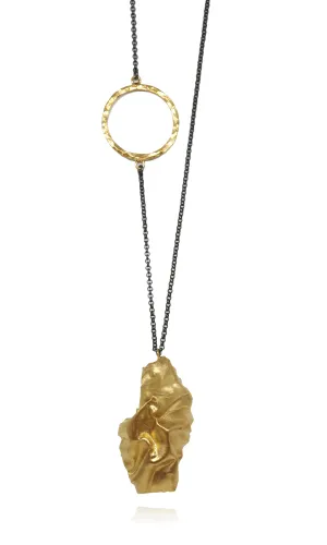 Gniot Long Necklace Gold