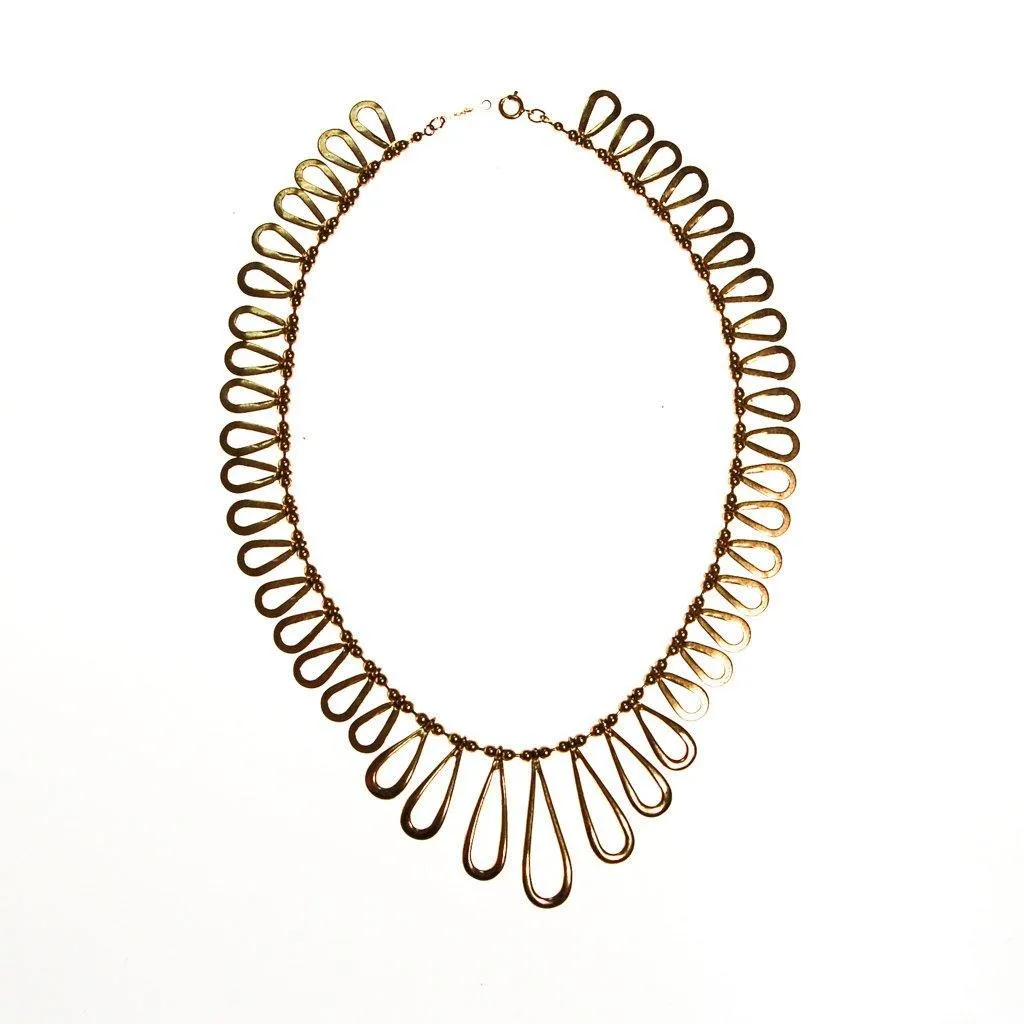 Goddess Loop Collar Necklace by Napier