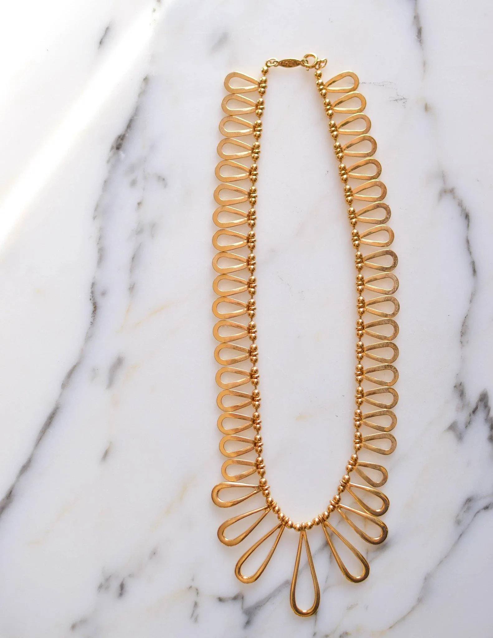 Goddess Loop Collar Necklace by Napier