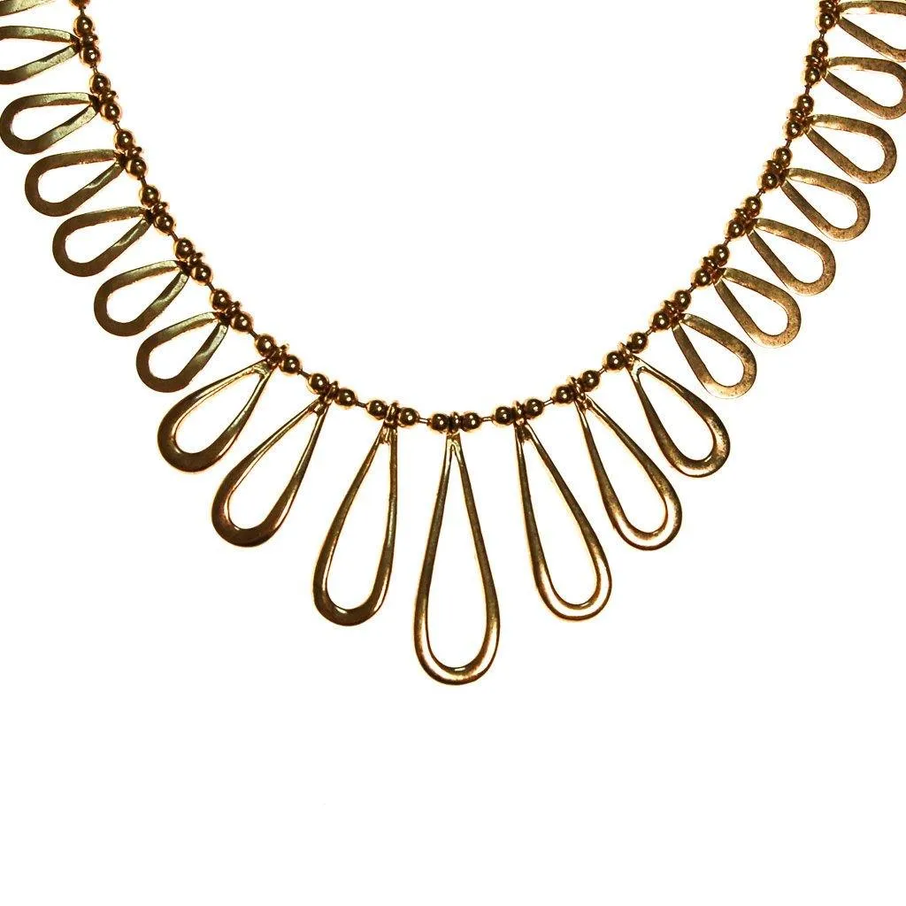 Goddess Loop Collar Necklace by Napier