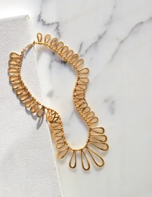 Goddess Loop Collar Necklace by Napier