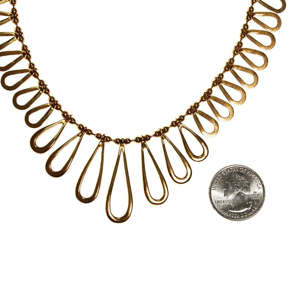 Goddess Loop Collar Necklace by Napier