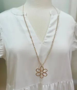 Gold Flower Necklace