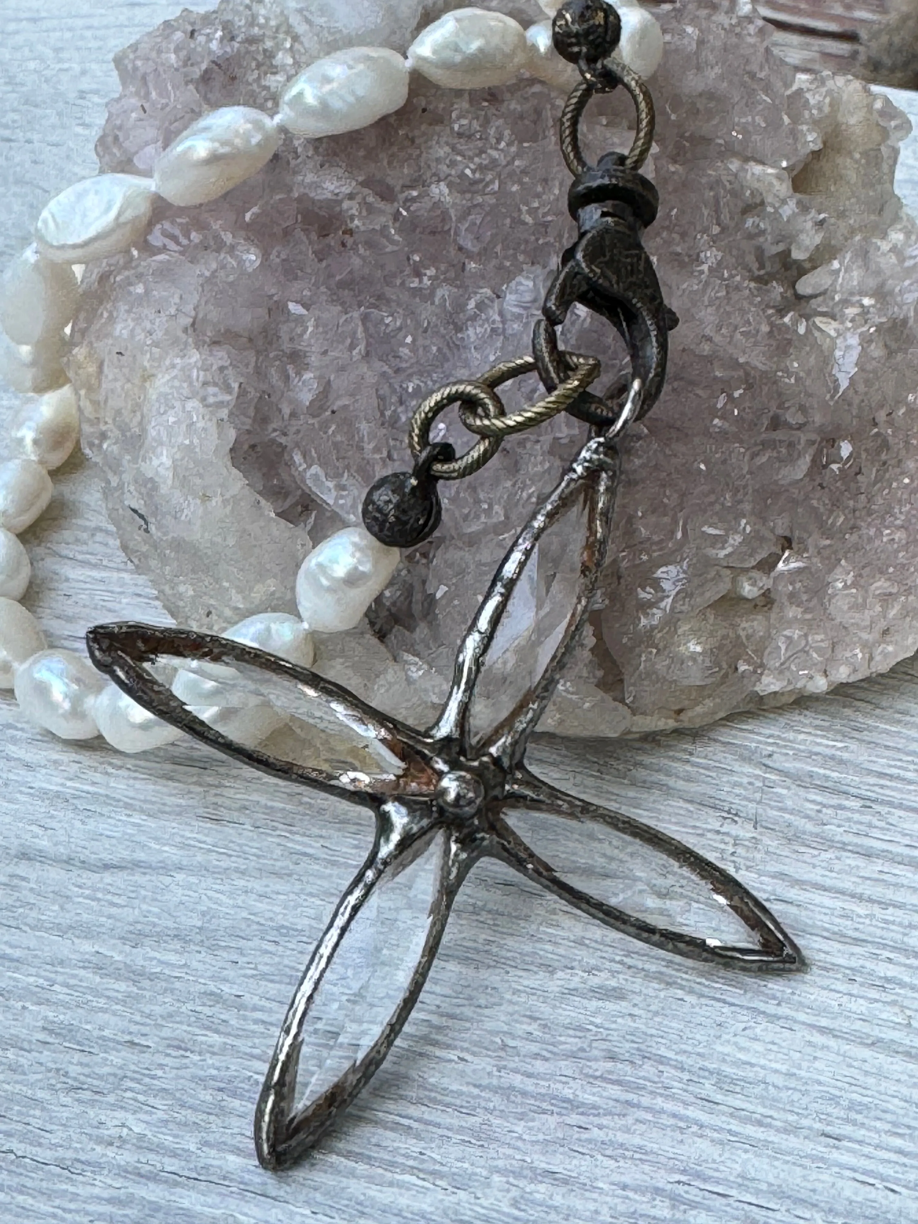 Gorgeous Pearls and Cross