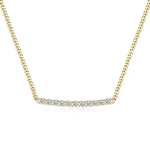 Gorgeous Round Cut Diamond Pendant Necklace