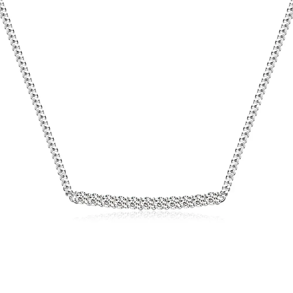Gorgeous Round Cut Diamond Pendant Necklace