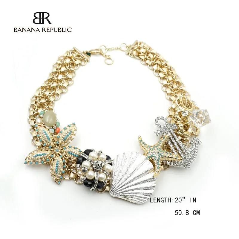 Gorgeous Sea Creatures necklace