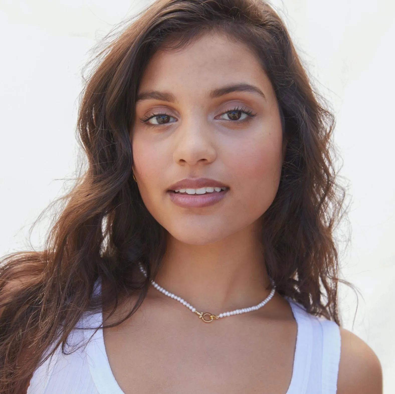 Gorjana Parker Pearl Necklace