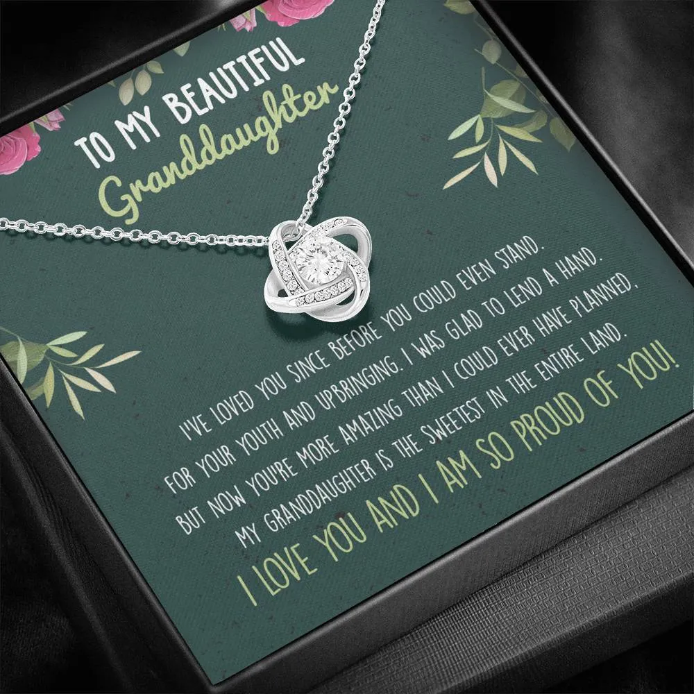 Granddaughter Knot Necklace