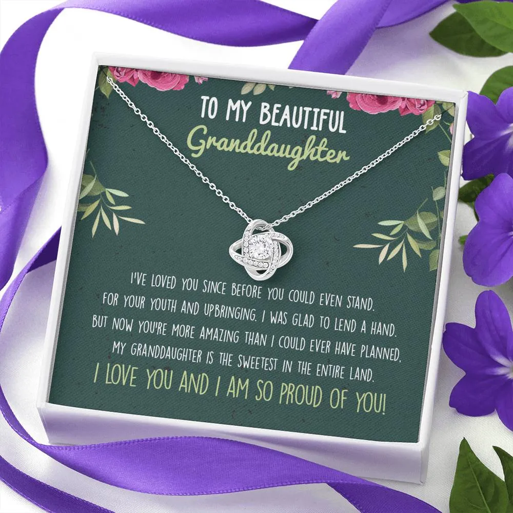 Granddaughter Knot Necklace