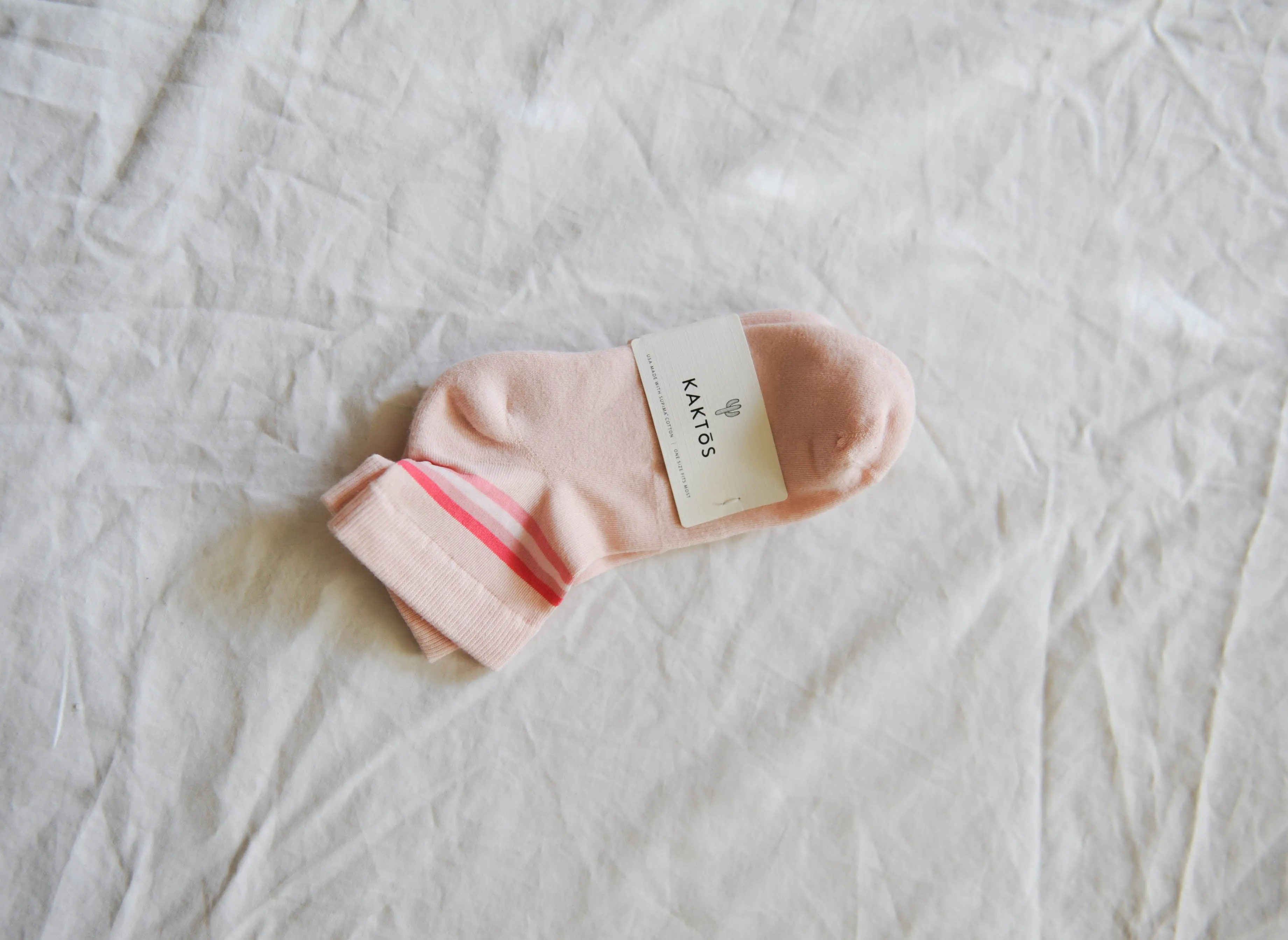 Grapefruit Retro Stripe Shorty