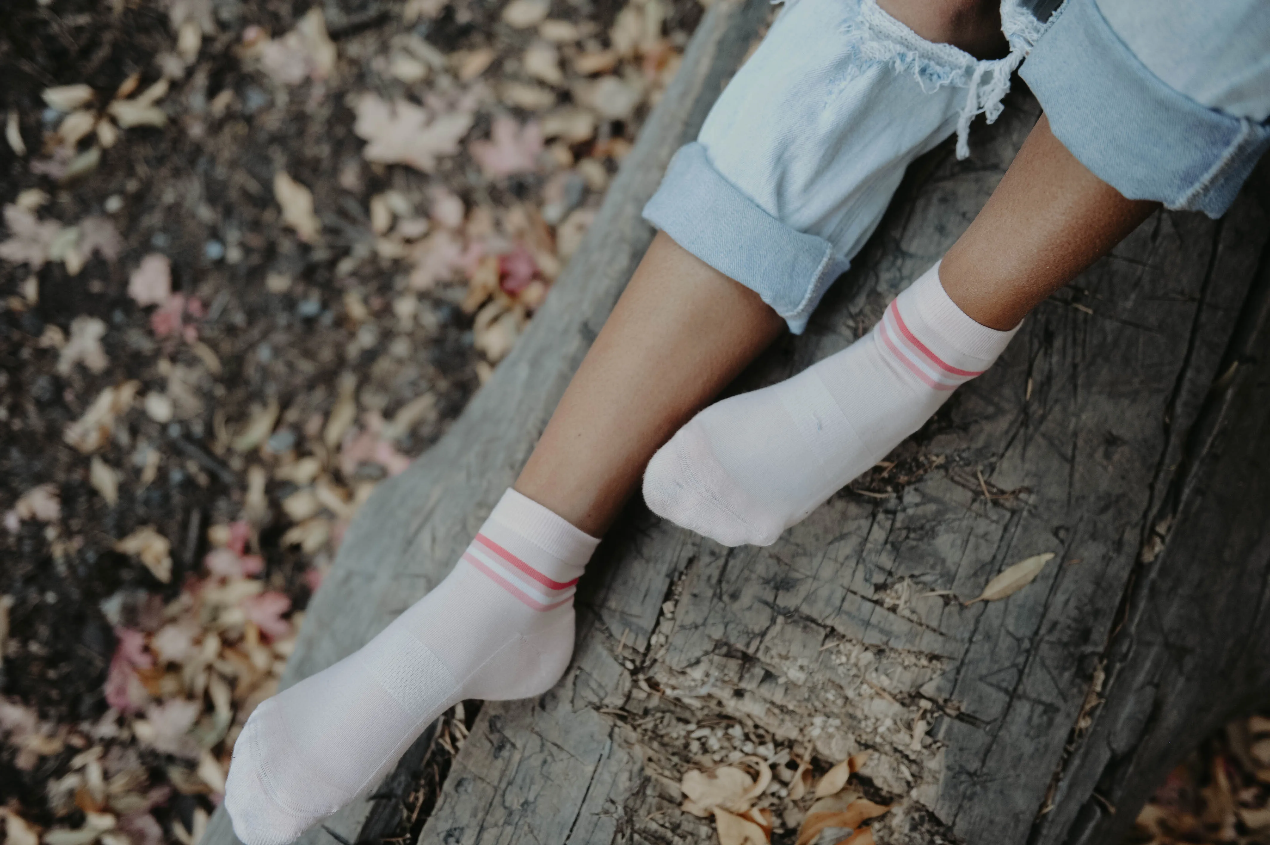 Grapefruit Retro Stripe Shorty