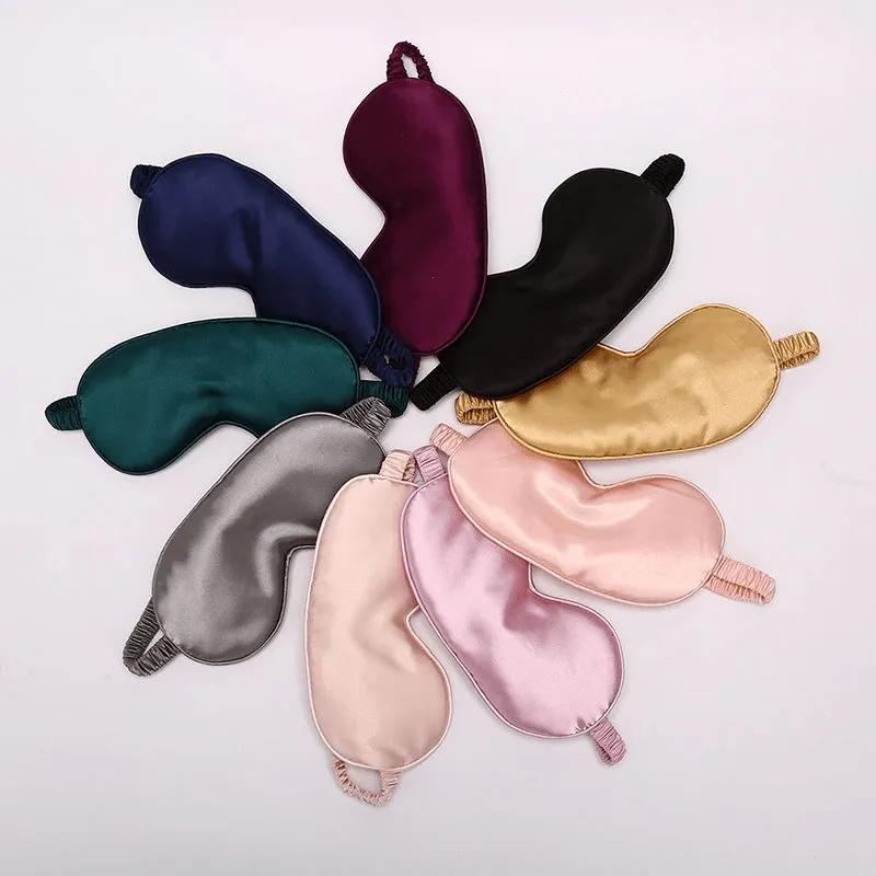 Grey Silk Sleep Mask & Face Mask Luxe Gift Set