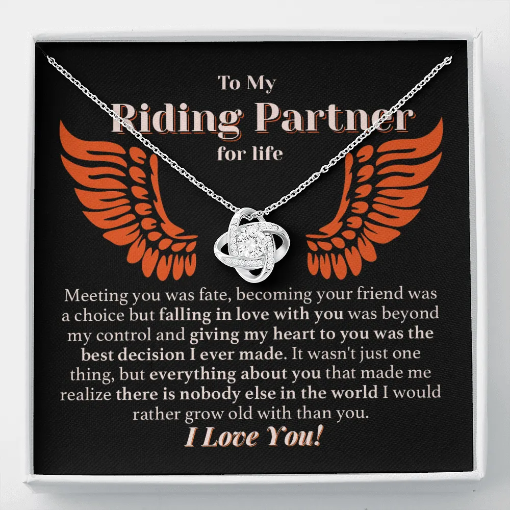 Grow Old Together Forever Love Necklace