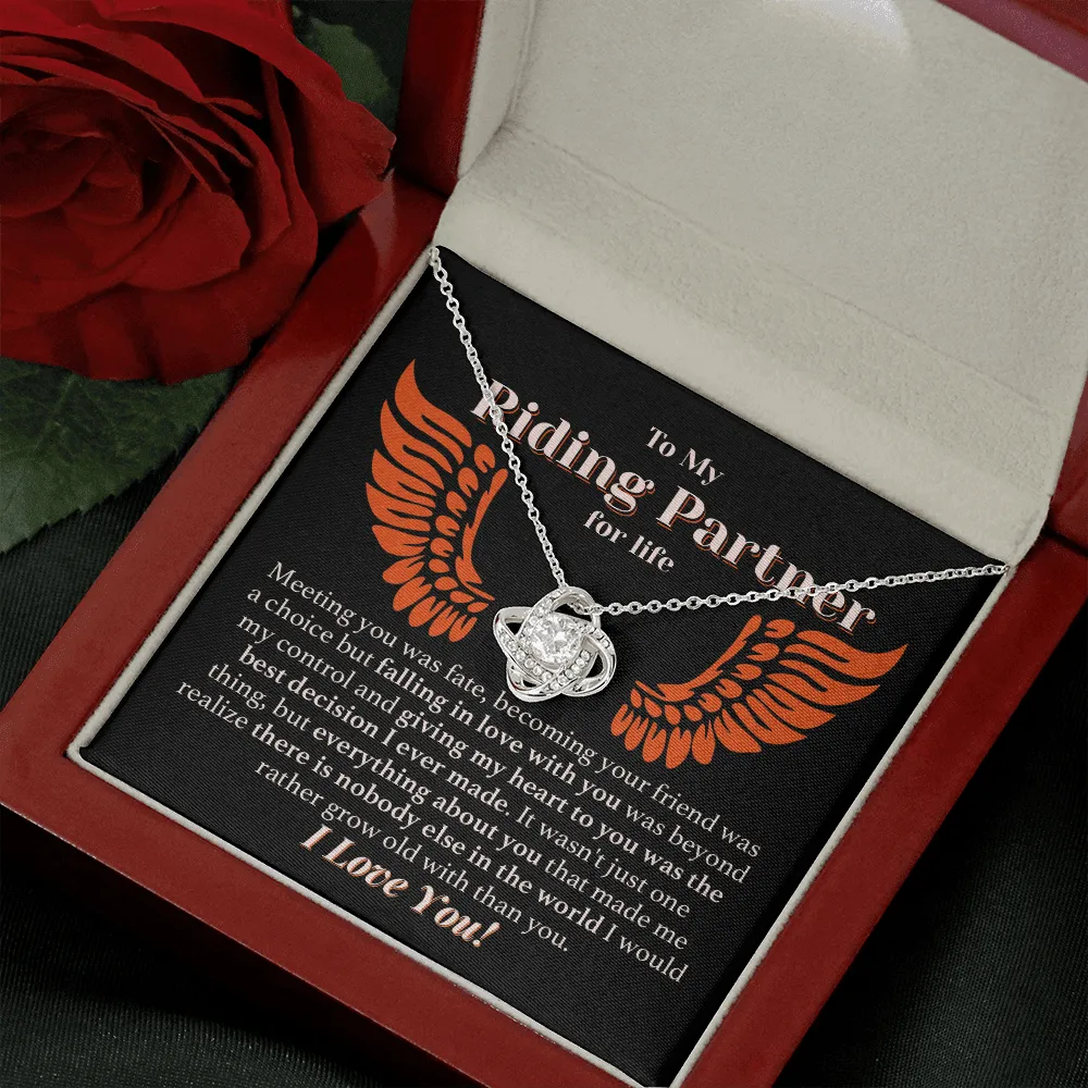 Grow Old Together Forever Love Necklace