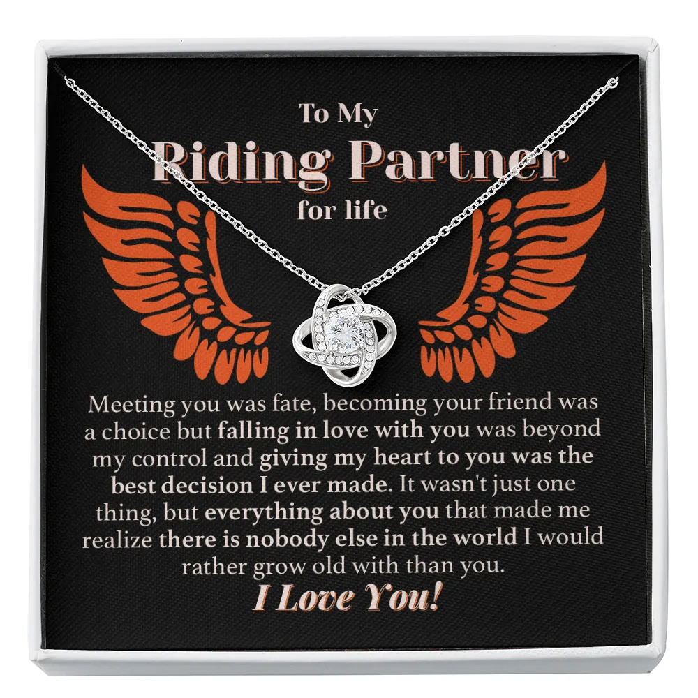 Grow Old Together Forever Love Necklace