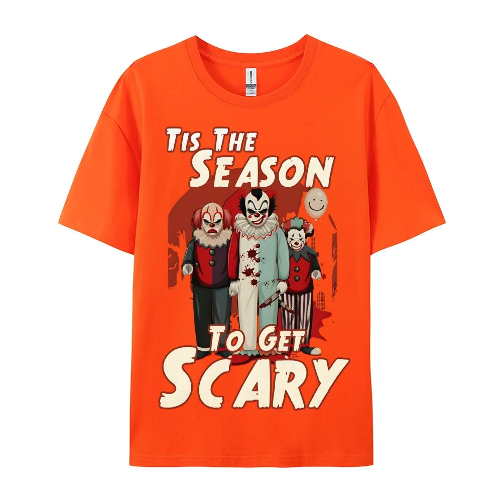 Halloween Pure Cotton Comfortable T-Shirt 2408000252