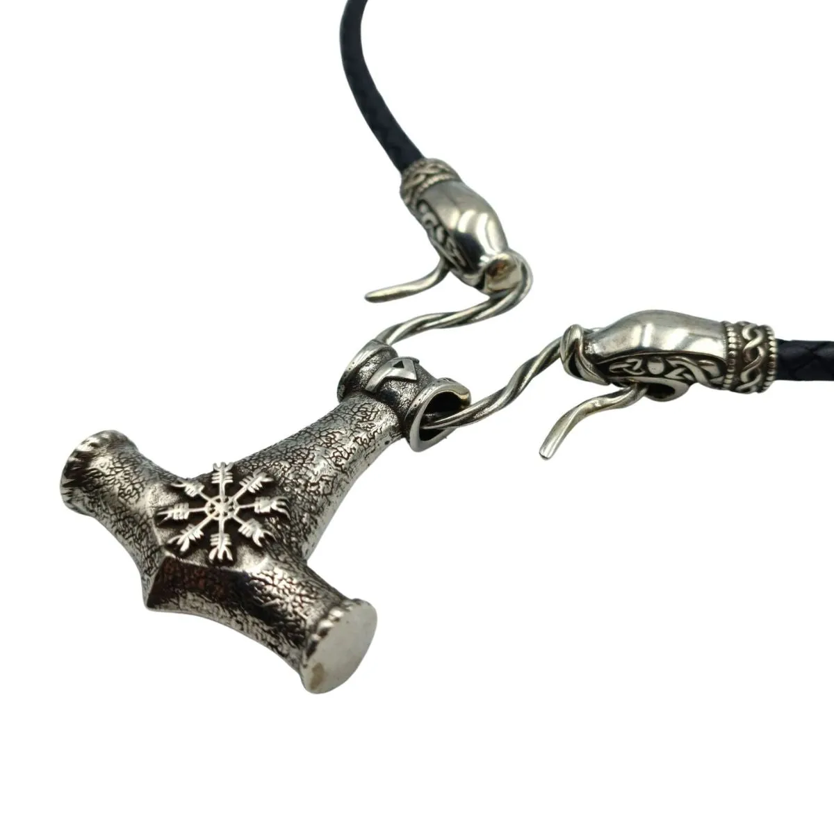 Hammer of Thor silver pendant