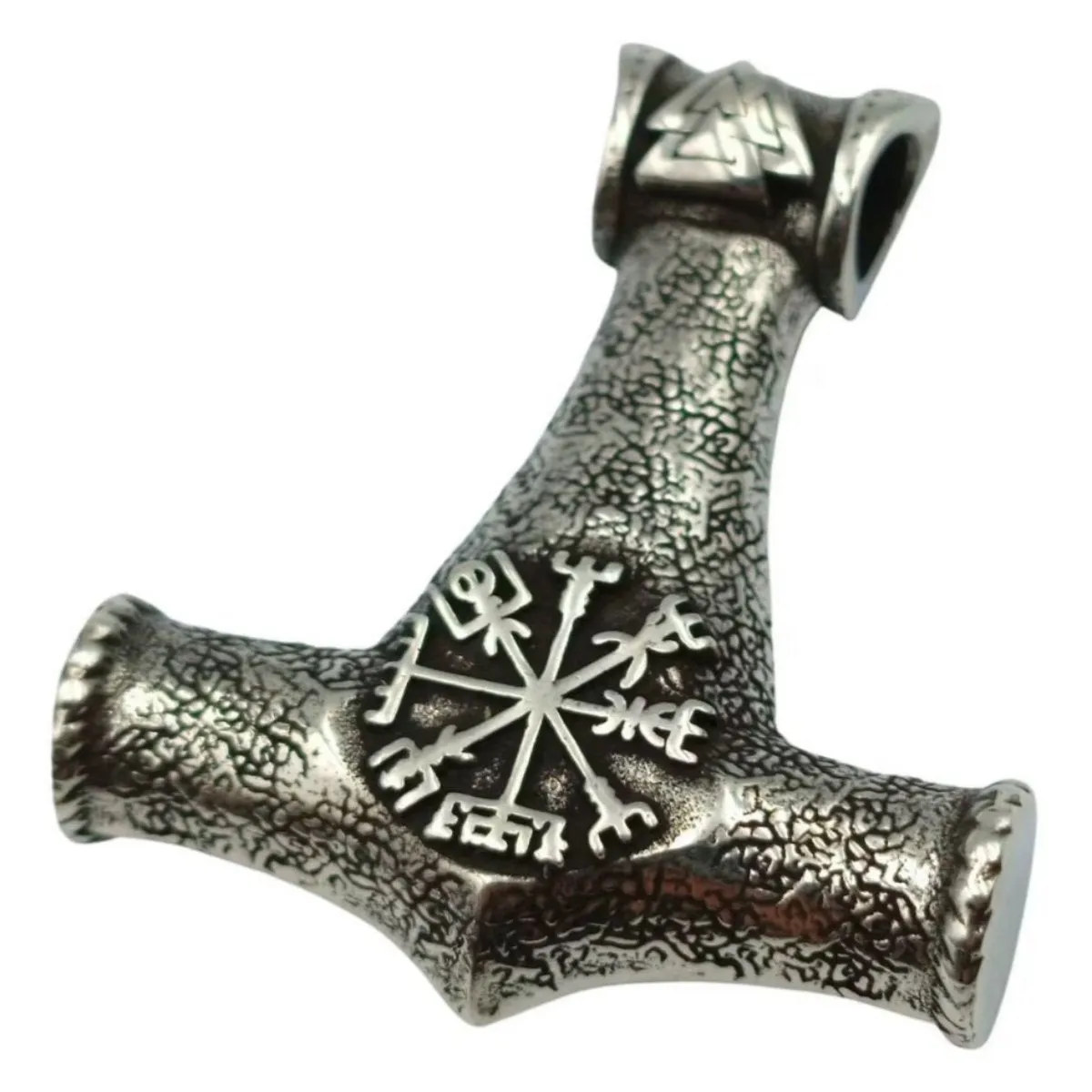 Hammer of Thor silver pendant