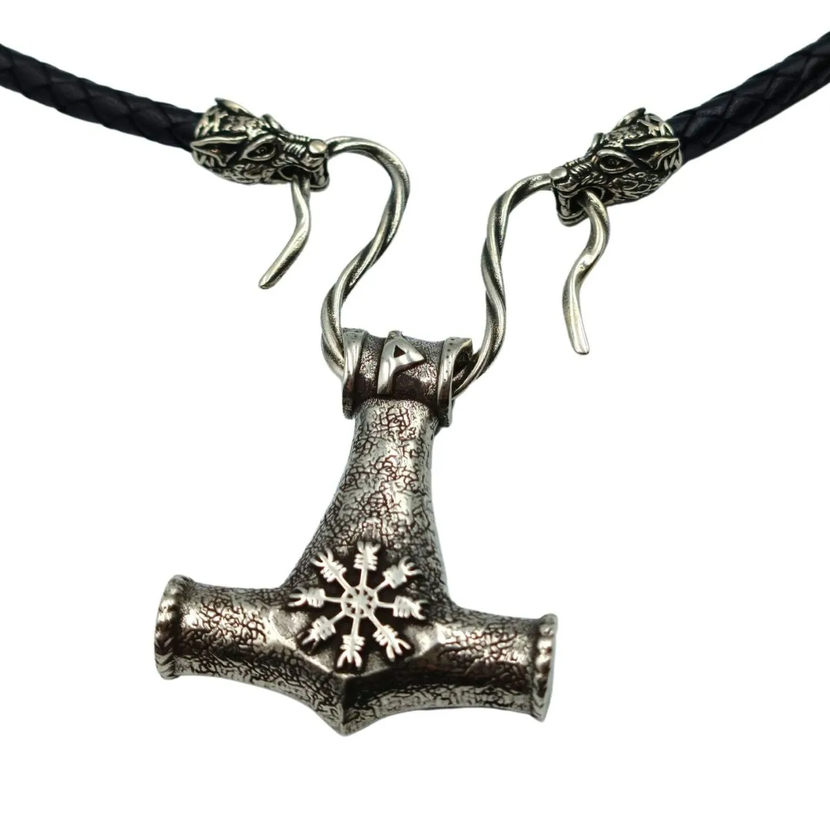 Hammer of Thor silver pendant