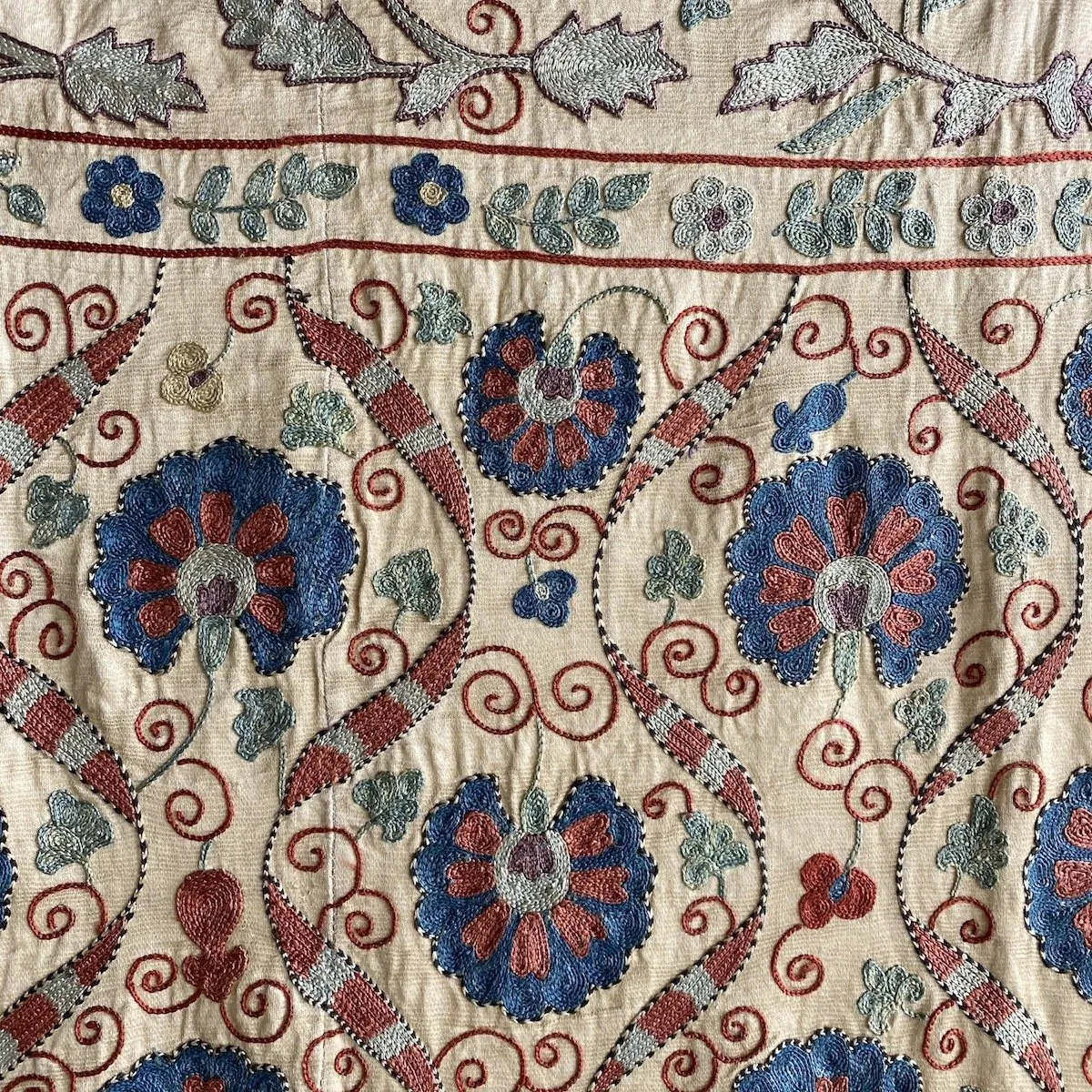 Hand Stitched Suzani (CSSU151520 | 73 x 60")