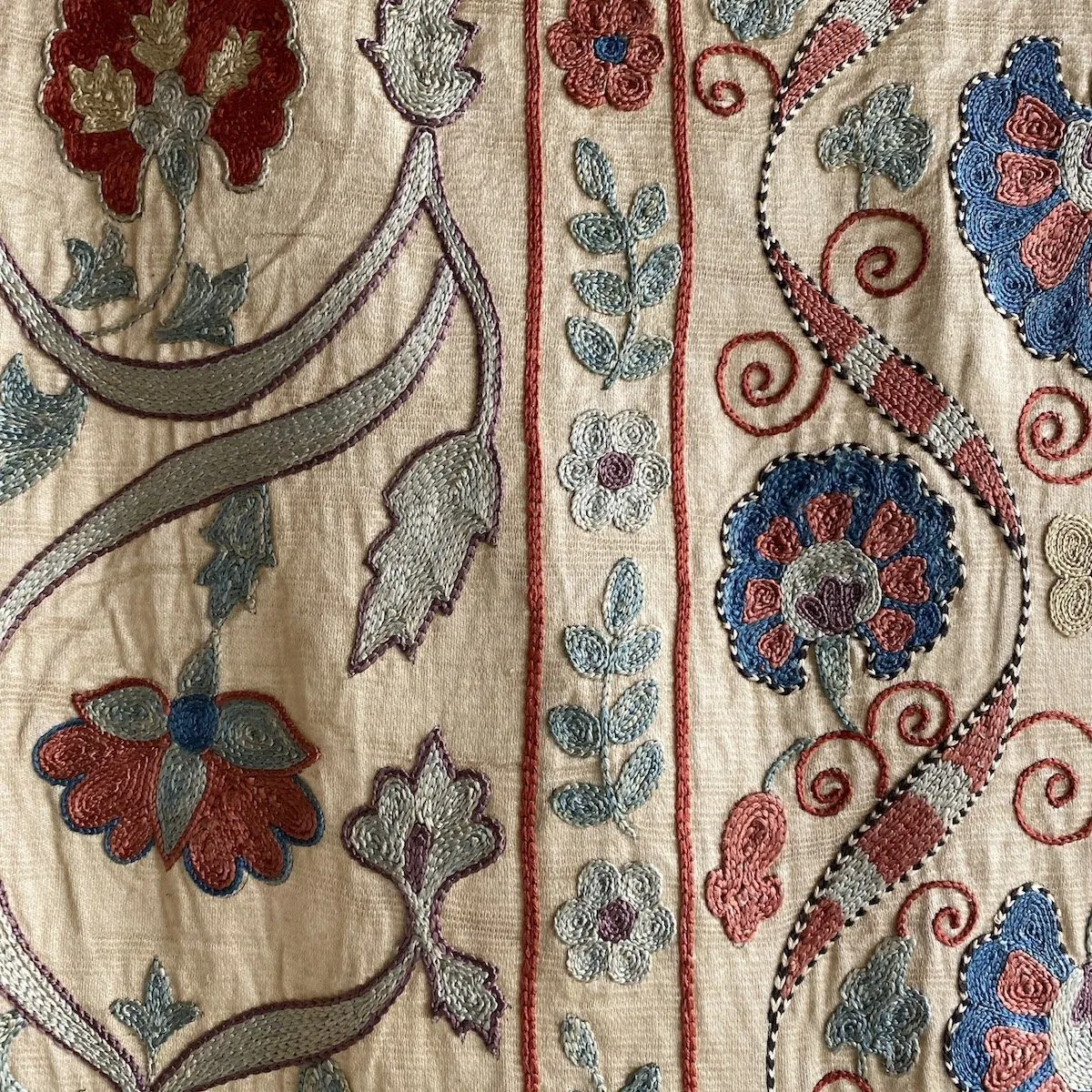 Hand Stitched Suzani (CSSU151520 | 73 x 60")