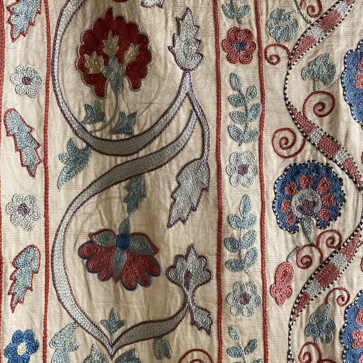 Hand Stitched Suzani (CSSU151520 | 73 x 60")