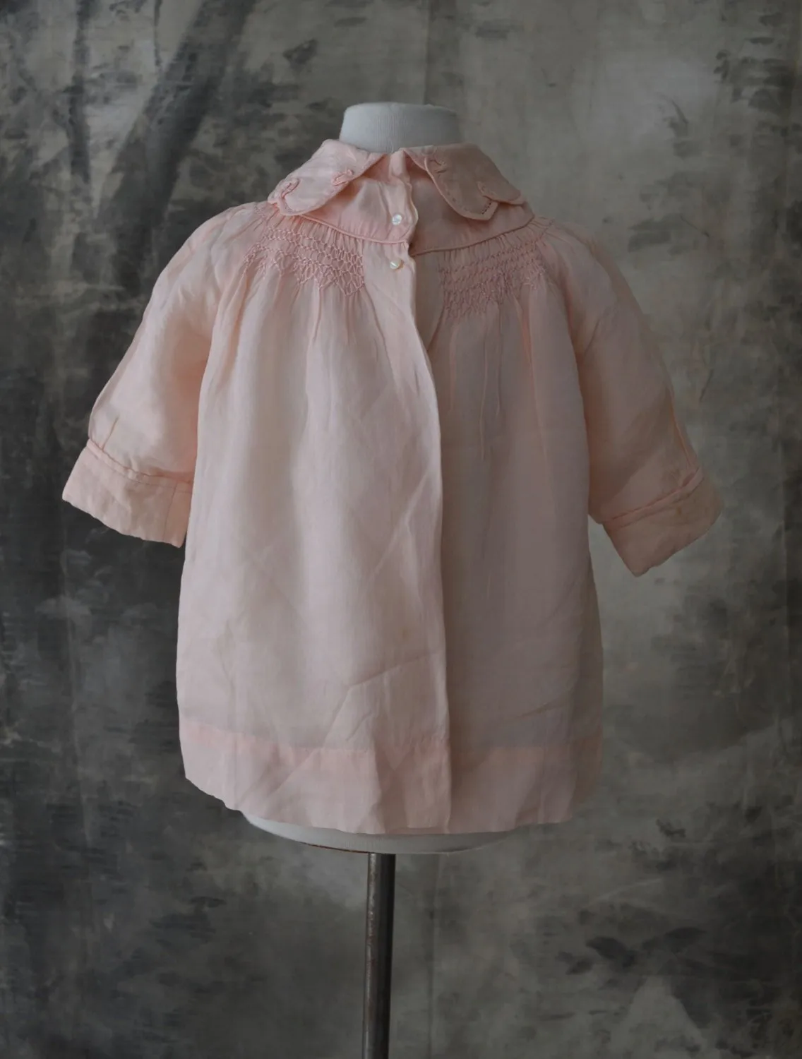 Handmade Child's Pink Silk Shirt