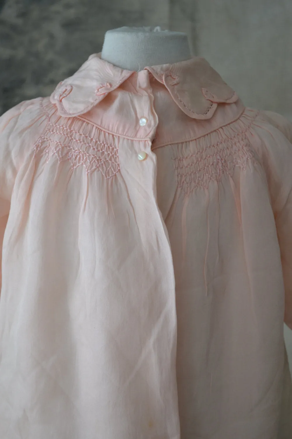 Handmade Child's Pink Silk Shirt