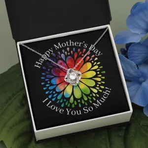 Happy Mother's Day Love You Love Knot Necklace