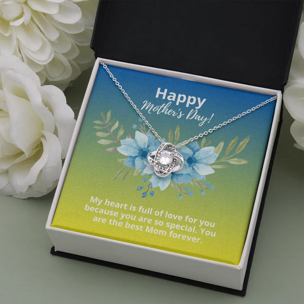 Happy Mother's Day to my Special Mom Love Knot Necklace