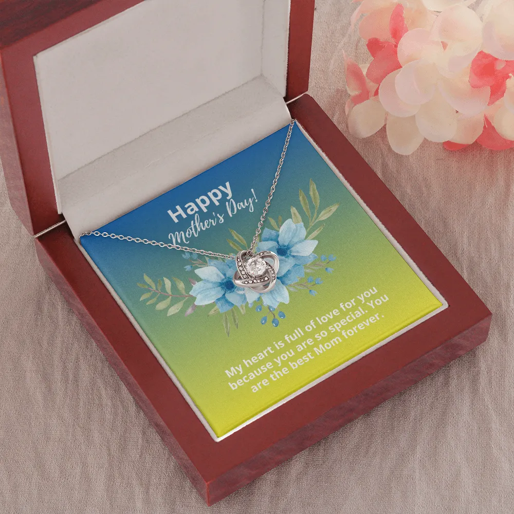 Happy Mother's Day to my Special Mom Love Knot Necklace