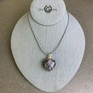 Healing Necklace Heart_Amethyst