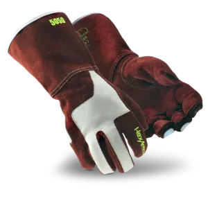 HexArmor 5050 HeatArmor, Cowhide Leather, Welding Glove, Cut A6